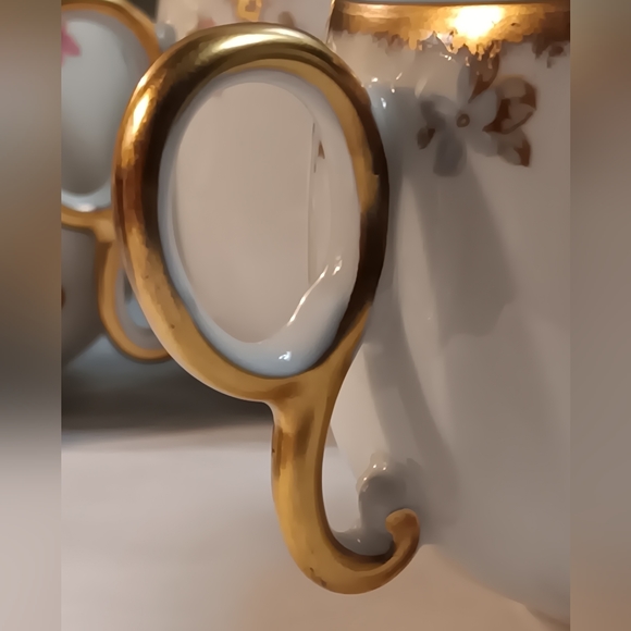 Limoges France BAWO & DOTTER Cup and Saucer - Picture 11 of 14